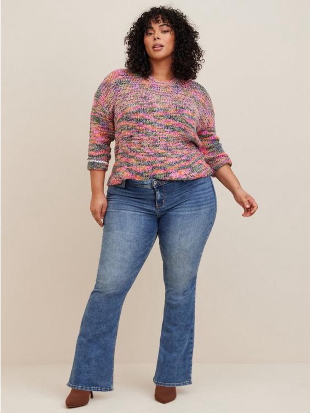 Torrid Mid Rise Slim Boot Cut Jeans Size 18 Tall